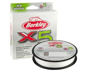 Berkley X5 Braided Fishing Line - Strong 5 Strand Braid Line for Saltwater and Freshwater Fishing