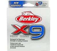 Berkley X9 - Línea de Pesca Trenzada de 9 hebras para Pesca en Agua Salada y Agua Dulce