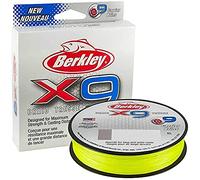 BERKLEY X9 Lo-Vis-Línea de Pesca Trenzada Verde, Unisex