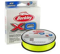 Berkley X9 - Sedal Trenzado de 9 hebras para Pesca en Agua Salada y Agua Dulce, Unisex, Color Verde Llama, 27 kg, 328 Yardas, 300 m