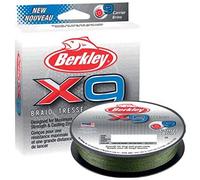 (0,12 €/m) Berkley X9 Braid 9 cuerdas trenzadas 150 m/300 m cuerda de pesca