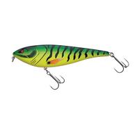 Berkley Zilla Glider Señuelo de Pesca; Cebo Predator Glide para Pescadores, Lucio, Musky y lucioperca; Swimbait de hundimiento Lento; Lanzamiento Largo y sonajero Fuerte, 13cm, Shadow Tiger
