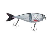 Berkley Zilla Jointed Glider - Cebo de Lucio de hundimiento Lento con Fusion 19 anzuelos trillizados, acción S agresiva con sonajeros Extremadamente Fuertes, sin Plomo, cucaracha