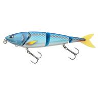 Berkley Zilla - Nadador, anzuelo de pesca, señuelo duro, 4 piezas de hundimiento lento con acción extremadamente natural, Fusion 19 anzuelos agudos, pesca sin plomo, lucio, unisex, rudd, 45 g | 190 mm