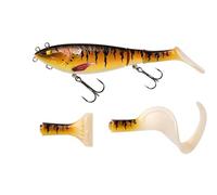 Berkley Zilla Tailswinger, Anzuelo de Pesca, Señuelo Duro, Primer Tai lbait Articulado del Mercado con Asombrosa Acción Nadadora y Enorme Versatilidad, PredatorFishing, Lucio, Unisex