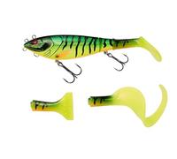 Berkley Zilla Tailswinger Pike Lure - El Primer Cebo articulado en el Mercado con una increíble acción de natación y Gran versatilidad, Pesca del Lucio en Cualquier situación