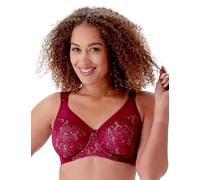 Berlei Beauty Everyday B521-BUR Women's Burgundy Lace Non-Padded Underwired Minimizer Bra 90D