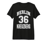 Berlin 36 Kreuzberg Nostalgia Design para el Barrio de Berlín Camiseta Premium