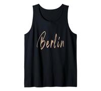Berlín Alemania Diseño Elegante Vintage Camiseta sin Mangas