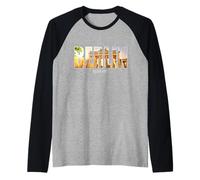 Berlín Alemania Vacaciones Berlín Ciudad Vintage Camiseta Manga Raglan