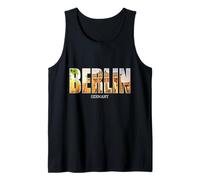 Berlín Alemania Vacaciones Berlín Ciudad Vintage Camiseta sin Mangas