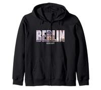 Berlín Alemania Vacaciones Berlín Ciudad Vintage Sudadera con Capucha