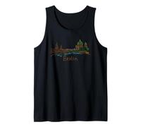 Berlín Alemania Viaje Souvenir Historic City Panorama Gift Camiseta sin Mangas