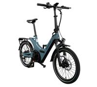Berlin Bike Bicicleta eléctrica Plegable Ultraligera, 20 Pulgadas con 7 Marchas, Bicicleta eléctrica Plegable para Adultos con batería de 36 V 10,5 Ah, Motor de 250 W, Alcance de 50 km, Bicicleta