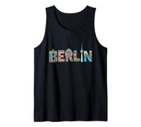 Berlin City Name Travel Souvenir - Regalo turístico Camiseta sin Mangas