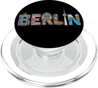 Berlin City Name Travel Souvenir - Regalo turístico PopSockets PopGrip para MagSafe