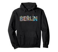 Berlin City Name Travel Souvenir - Regalo turístico Sudadera con Capucha