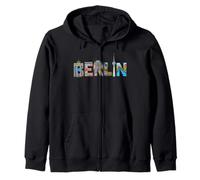 Berlin City Name Travel Souvenir - Regalo turístico Sudadera con Capucha