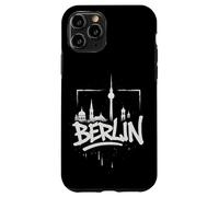 Berlin City Skyline Alemania Graffiti Art Travel Souvenir Carcasa para iPhone 11 Pro