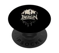 Berlín Ciudad Horizonte Graffiti Arte Callejero Alemania Souvenir PopSockets PopGrip Adhesivo