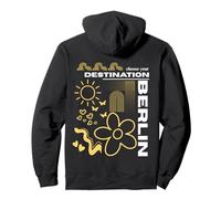 Berlín Elige tu destino Alemania Boho Abstract Sudadera con Capucha