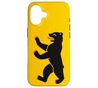 Berlin Grabado Berlín Oso Logo Metropoli Souvenirs Divertido Carcasa para iPhone 16