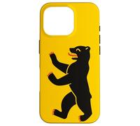 Berlin Grabado Berlín Oso Logo Metropoli Souvenirs Divertido Carcasa para iPhone 16 Pro