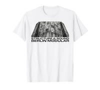 Berlin Modular Techno Structure Sound Brutalist Camiseta