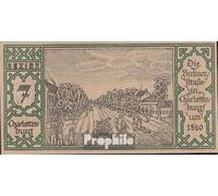 Berlín Notgeld: 92.1.7 Notgeld el ciudad Berlín, Distrito: 7.Charlottenburg nueva 1921 50 pfennig Berlín (billetes de banco para coleccionistas - sin medio de pago) Caballos / cebras