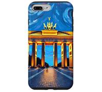 Berlín Puerta de Brandeburgo Remolino Pop Art Carcasa para iPhone 7 Plus/8 Plus