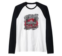 Berlín Puerta de Brandeburgo Viaje por la ciudad Alemania Arte callejero Camiseta Manga Raglan