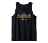 Berlín Reichstag Alemania Viaje Souvenir City Monumento Regalo Camiseta sin Mangas