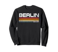Berlín Retro Design Berlin Souvenir Capital Alemana Sudadera