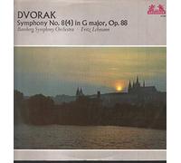 BERLIN SYMPHONY ORCHESTRA/FRITZ LEHMANN - DVORAK SYMPHONY NO 8[4]IN G MAJOR OP88 VINYL LP[89692] BERLIN S.O.