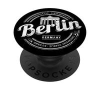 Berlina Recuerdo Vintage Puerta de Brandenburgo Alemania PopSockets PopGrip Adhesivo