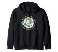 Berlina Recuerdo Vintage Puerta de Brandenburgo Alemania Sudadera con Capucha