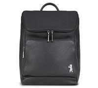 Berliner Bags Sydney Mochila Pequeña de Piel Auténtica, Mochila Urbana con Compartimento para Portátil y Uso Diario, para Mujer - Negrp