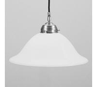 Berliner Messinglampen Lámpara colgante Anja níquel mate