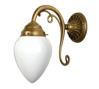 Berliner Messinglampen Lámpara de pared Paris de latón