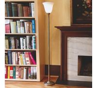 Berliner Messinglampen Lámpara de pie antigua HENRIETTE