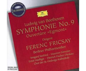 Berliner Philharmoniker Dietrich Fischer-Dieskau Ernst Haefliger Chor der St. Hedwig's-Kathedrale, Berlin Ferenc Fricsay Maureen Forrester Irmgard Seefried - Beethoven: Egmont Overture; Symphony No.9