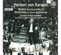 Berliner Philharmoniker - Mozart: Divertimento KV 287 / Strawinsky: Le Sacre du Printemps (Herbert von Karajan dirigiert, Live aus der Royal Festival Hall 1972)