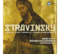 Berliner Philharmoniker - Stravinsky: Symphony of Psalms / Symphony in C / Symphony in Three Movements, Simon Rattle