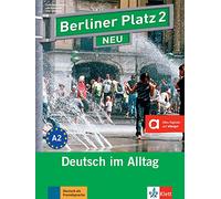 Berliner platz 2 neu, libro del alumno y libro de ejercicios + 2 cd: Deutsch im Alltag. Lehr- und Arbeitsbuch mit Audios und Videos - alles Digitale auf allango!: Vol. 2 (SIN COLECCION)