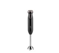 Berlinger Haus Batidora de Mano 800W, Control de Velocidad Variable, Cuchilla de Titanio, Función Turbo, Desmontable, Acero Inoxidable, Negro-Rosa Oro
