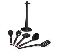 Berlinger Haus Black Rose Collection BH-8617 - Juego de utensilios de cocina (6 unidades, incluye soporte)