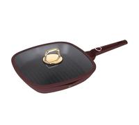 Berlinger Haus Leonardo Collection - Sartén con tapa (28 cm, 2,1 L, revestimiento antiadherente TitanPro), color burdeos