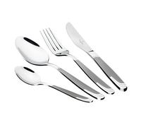 Berlinger Haus Matt-Mirror Cubertería Completa 24 Piezas Acero Inoxidable, Juego de Cubiertos 6 Personas, Hogar, Camping, Hoteles, Acabado Pulido/Mate, Diseño Moderno y Elegante