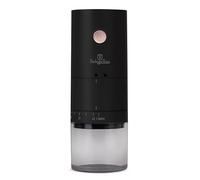 Berlinger Haus Molinillo de café eléctrico recargable, mecanismo de cerámica, 38 grados de molienda, USB C, 2000 mAh, portátil, molido preciso, colección Black Rose