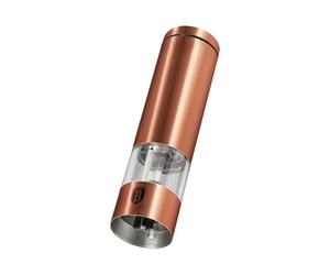 Berlinger Haus - Molinillo eléctrico de pimienta y sal con molinillo ligero y cerámica, edición oro rosa